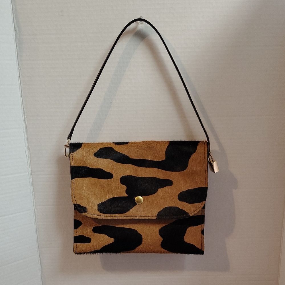 Leopard Leather Print Women's Bag